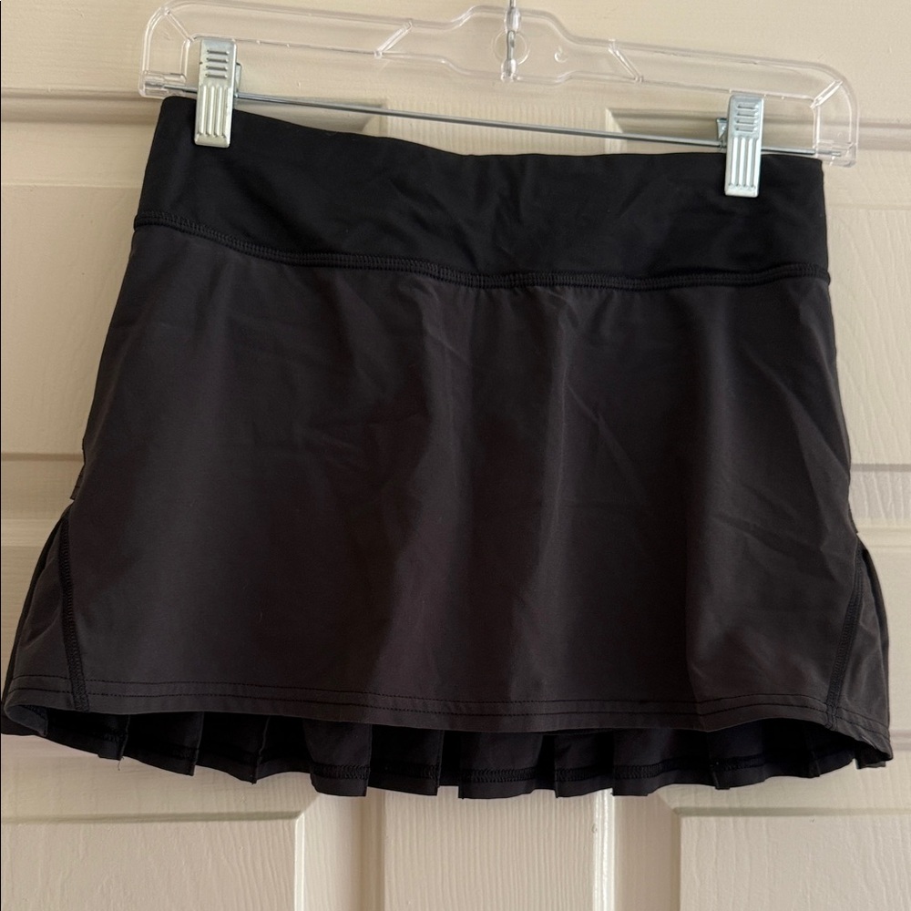 lululemon athletica Black Mini Skirt